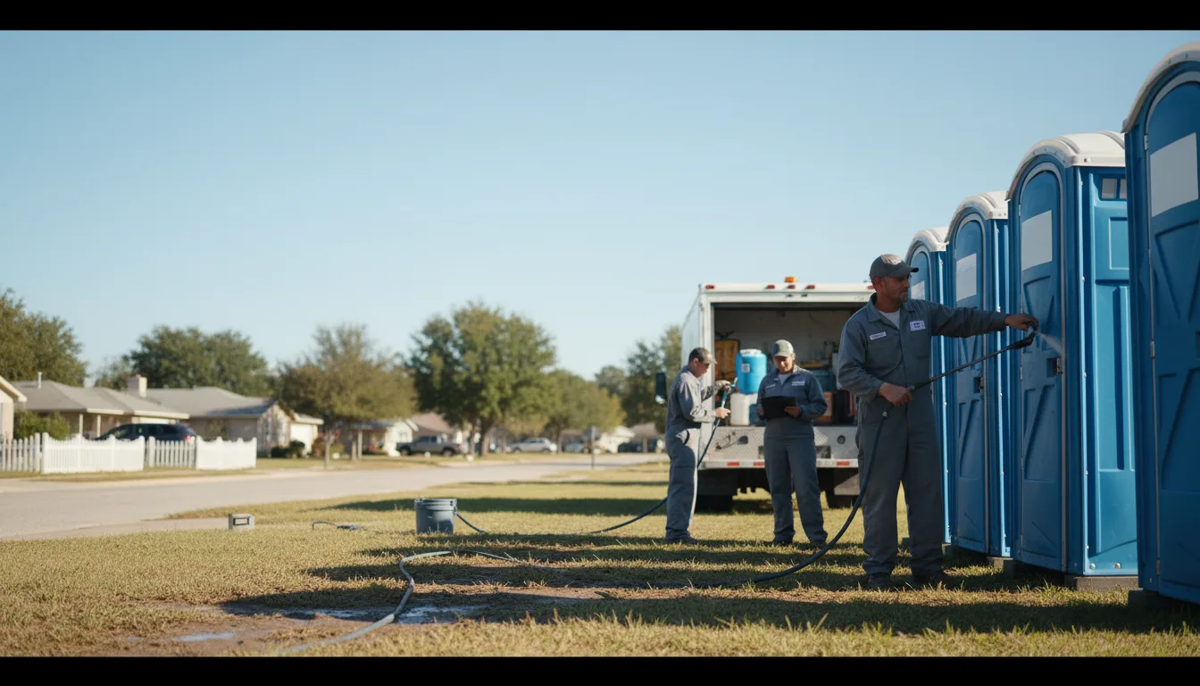 Long-Term Portable Toilet Rental in Frankfort, IL near me